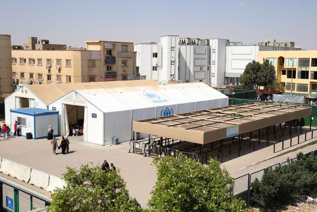 유엔난민기구(UNHCR) 이집트사무소가 운영하는 난민등록센터