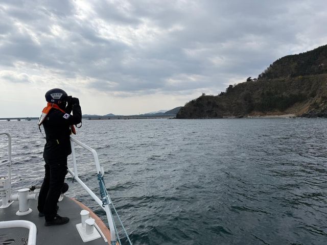 실종자 수색 중인 동해해경