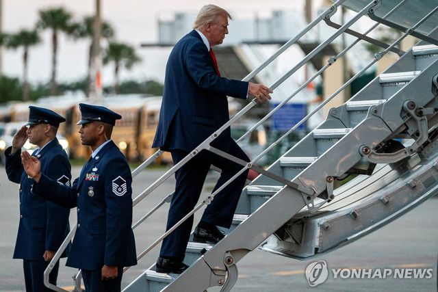 도널드 트럼프 미국 대통령