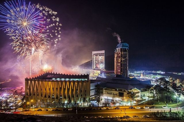 하이원 시그니처 불꽃놀이