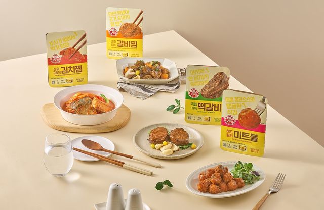 오뚜기 전자레인지 간편식 4종
