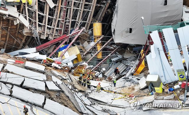 계속되는 실종자 수색작업