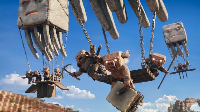 영화 '마인크래프트 더 무비' 속 한 장면