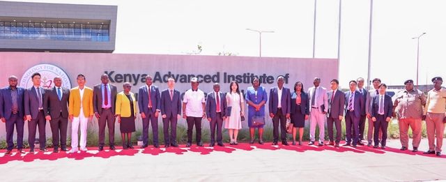 케냐과학기술원 캠퍼스 완공식