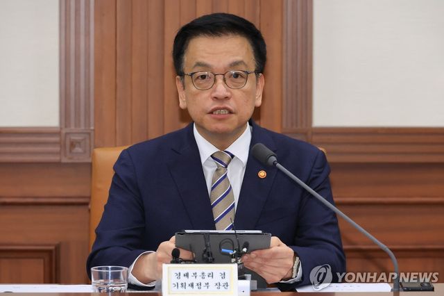 발언하는 최상목 부총리