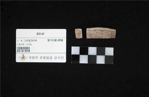 故 주영진 일병 유해