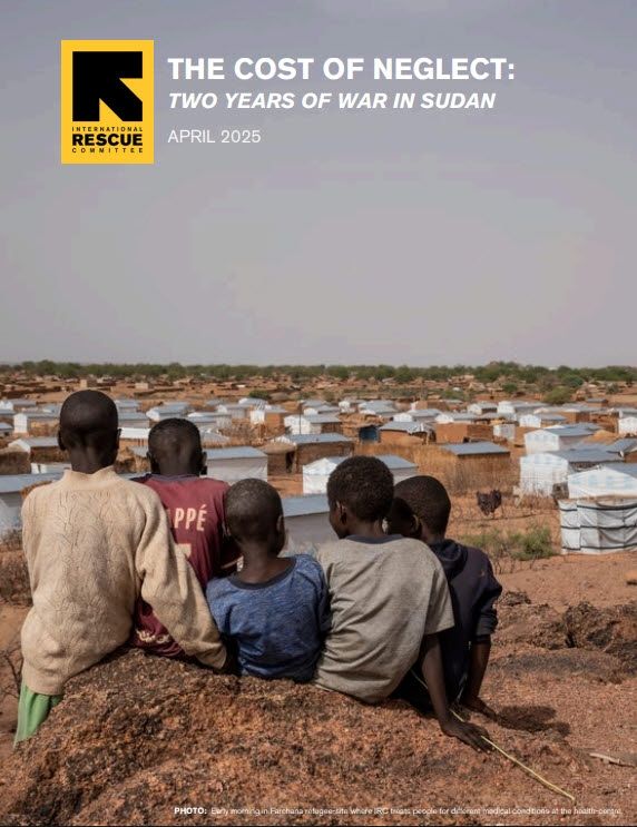 국제구조위원회, 수단 내전 2주년 보고서 발간