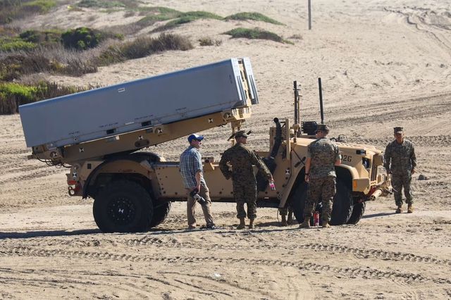 미군의 대함미사일 시스템 '네메시스'