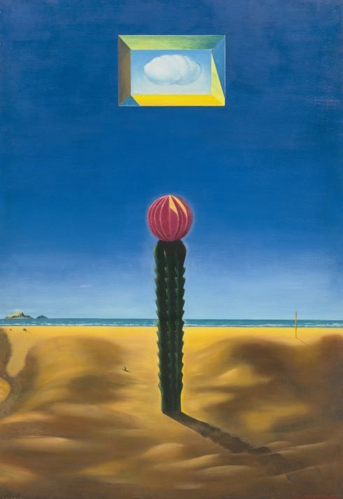 김종하,선인장(생.生), 1977, 캔버스에 유화 물감, 162×112.5cm[국립현대미술관 제공. 재판매 및 DB 금지]