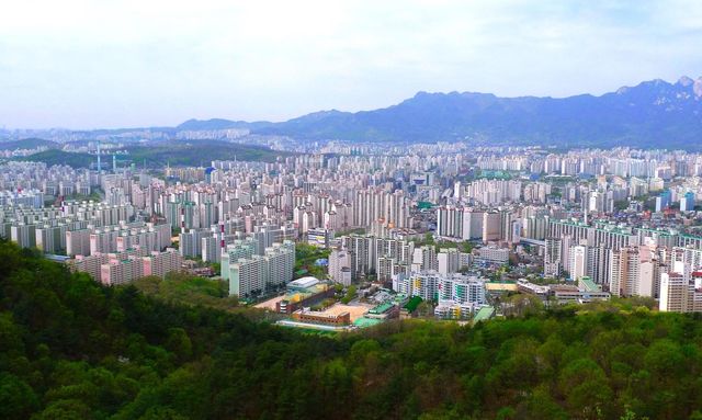  노원구 아파트 전경