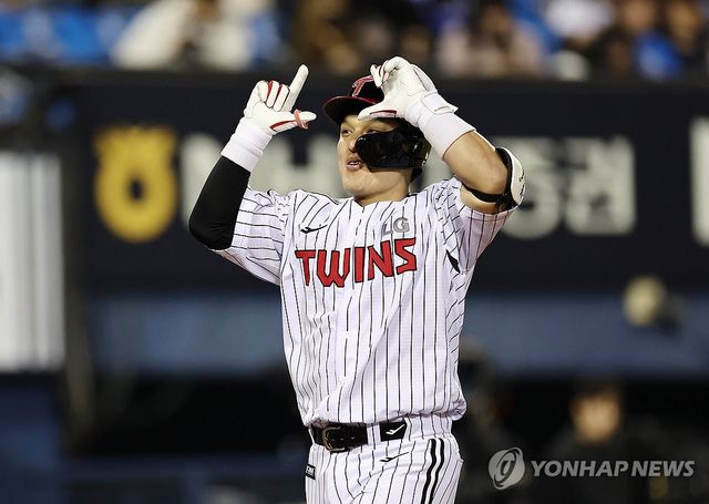 기뻐하는 박동원