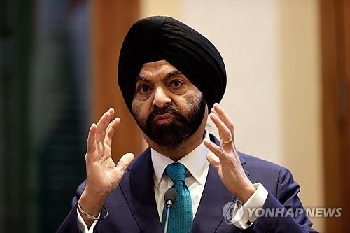 아제이 방가 세계은행(WB) 총재