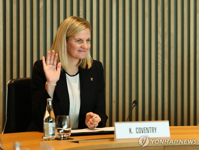 커스티 코번트리 IOC 차기 위원장