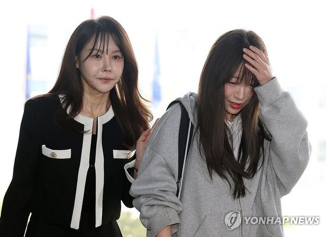 강남경찰서 향하는 쯔양