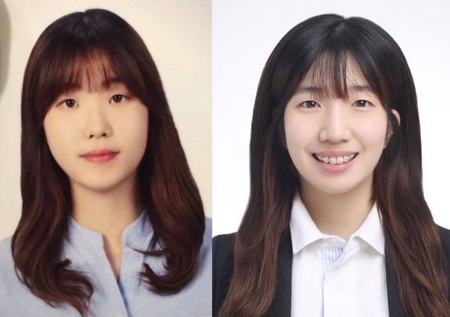 왼쪽부터 최지현, 노아름 선수