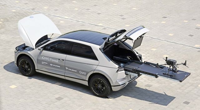 산림복원사업에 활용되는 아이오닉 드론스테이션