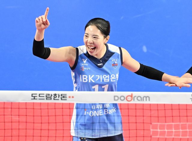 IBK기업은행에서 뛴 후 FA로 풀린 육서영