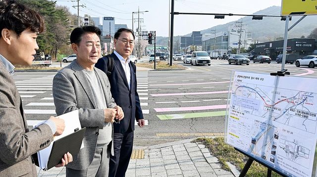 의정부시 장암고가 일대 버스전용차로 해제