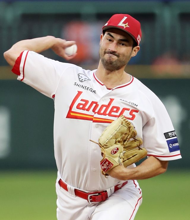 SSG 외국인 투수 미치 화이트