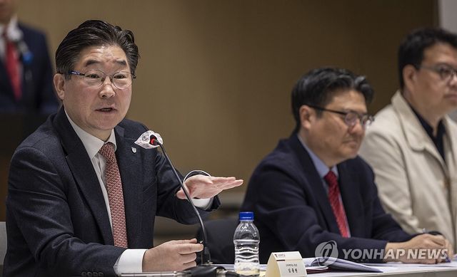 수업거부 의대생 유급 문제 말하는 김동원 고려대 총장