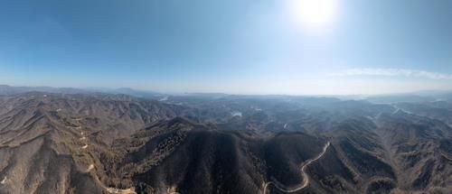 산불 피해가 난 영덕 송이산 모습