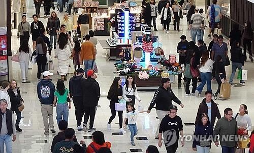 미국의 한 쇼핑몰 모습