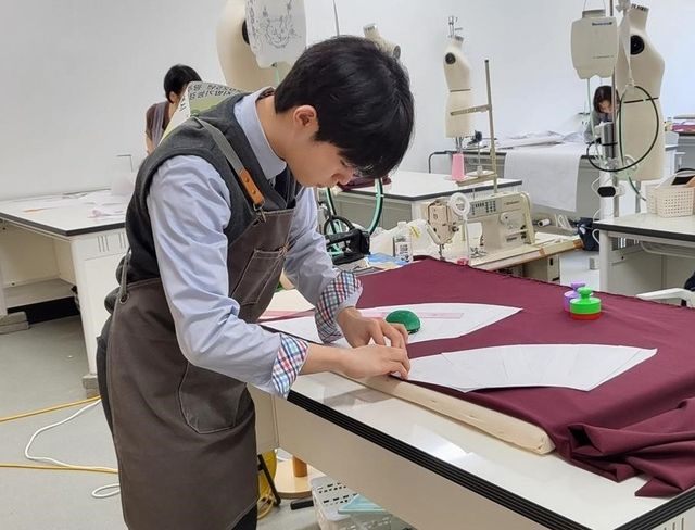 광주기능경기대회 의상디자인 금메달 곽승우군