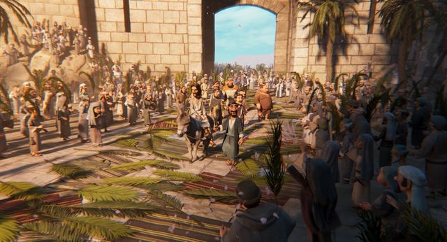 애니메이션 영화 '킹 오브 킹스' 속 한 장면