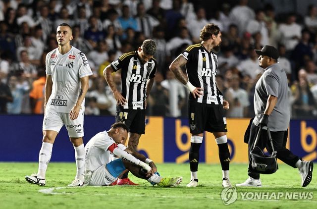 쓰러진 네이마르