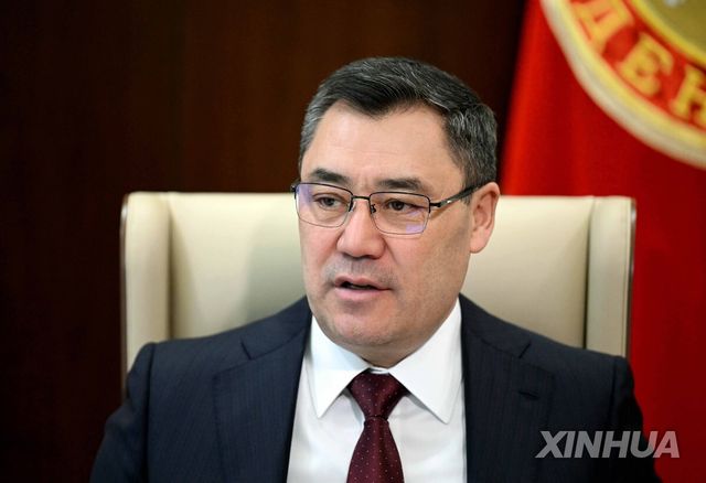 사디르 자파로프 키르기스스탄 대통령