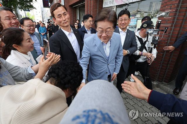 대구 찾은 이재명 전 대표