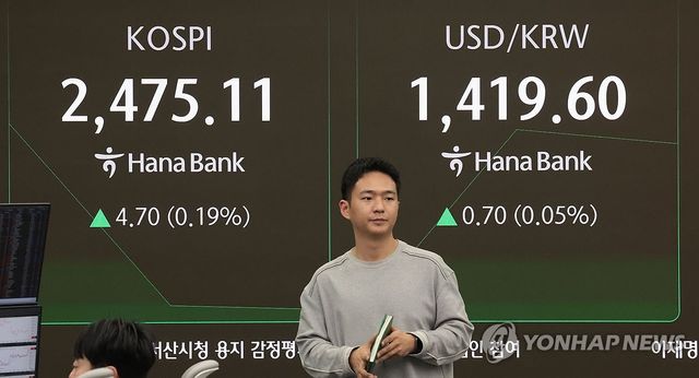 상승 개장한 코스피