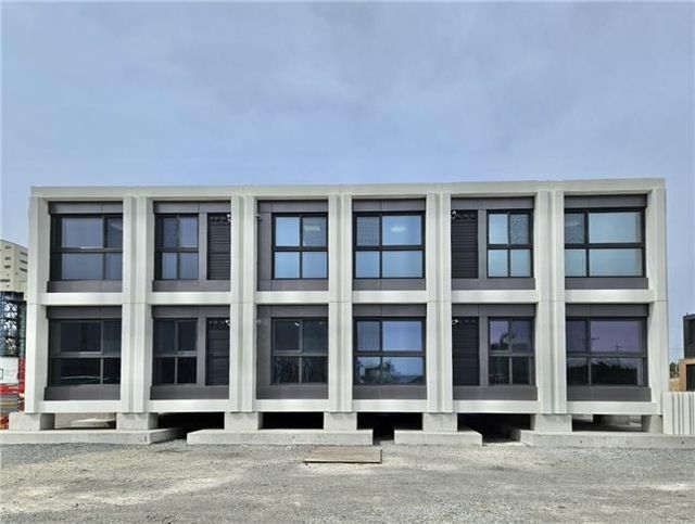 의왕초평 A-4BL 모듈러주택 견본주택 전경