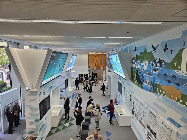 재개관한 '영토·주권 전시관' 내부 전경 