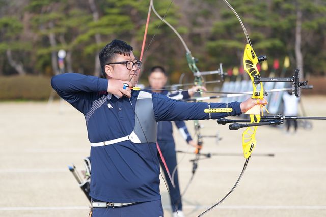 남자 양궁 김우진