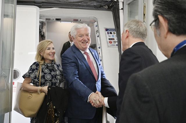 조지 글래스 신임 주일 미국대사