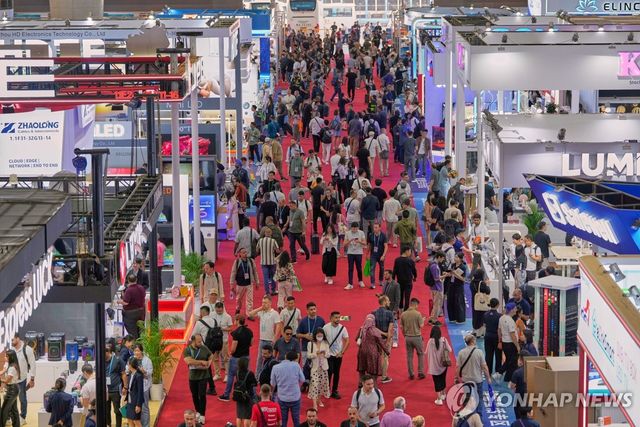 중국 광저우에서 열린 '캔톤 페어'