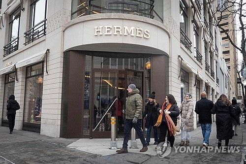 미국 시카고의 에르메스 매장