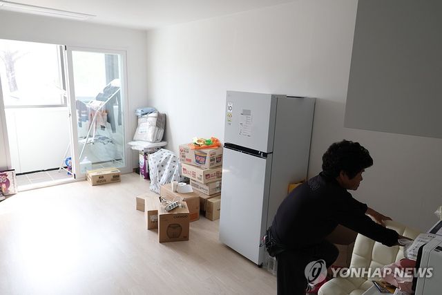 '경북산불' 이재민, 안동시 1호 임시주택 입주