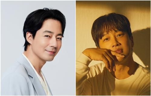 좌측부터 배우 차태현·조인성
