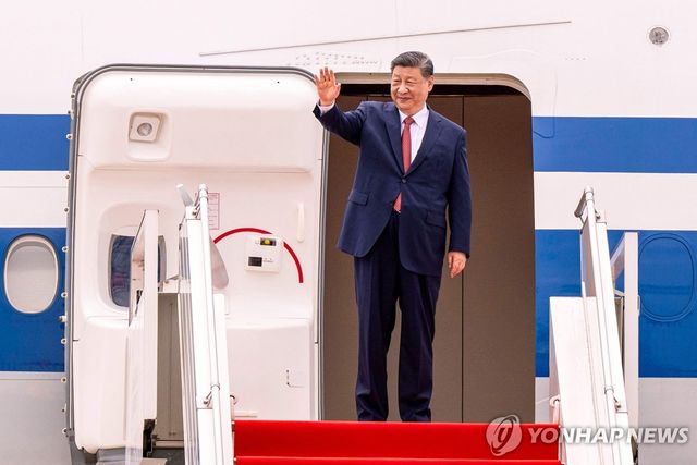 캄보디아에서 귀국길 오른 시진핑 중국 국가주석