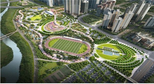 동부권 공공정원화 사업 조감도