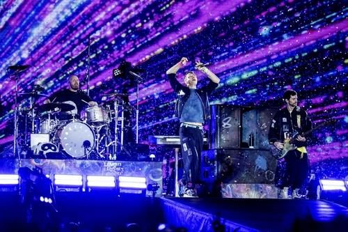 내한공연하는 밴드 콜드플레이