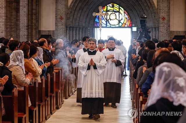 2024년 부활절 미사