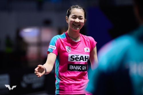 WTT 대회에 참가한 김나영