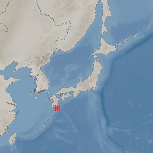 日미야자키현 남쪽 바다서 규모 6.0 지진