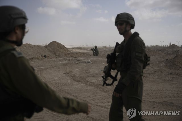 필라델피 회랑에서 작전 중인 이스라엘군