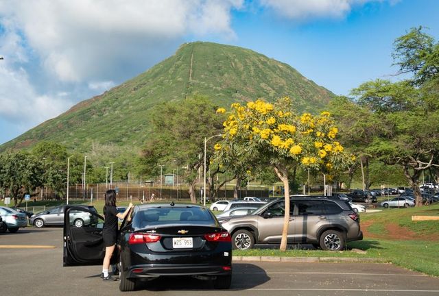 코코헤드와 렌터카 [사진/성연재 기자]