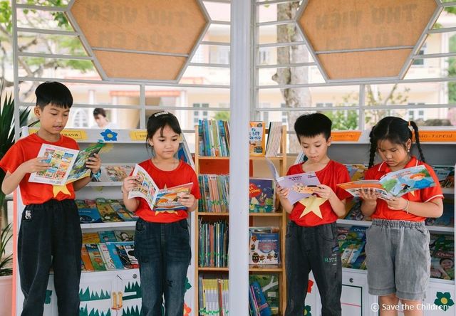 세이브더칠드런, 베트남 교육 소외 지역에 도서관 건립