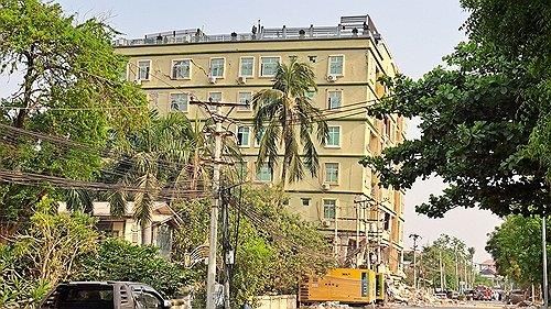 11층 아파트가 6층으로